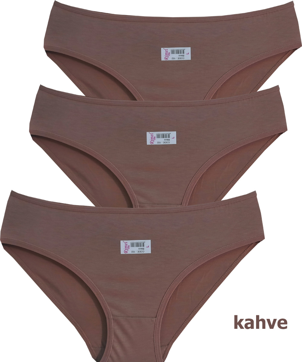 Rimel Life 12\'li (M-L-XL) Kadın Bikini Külot