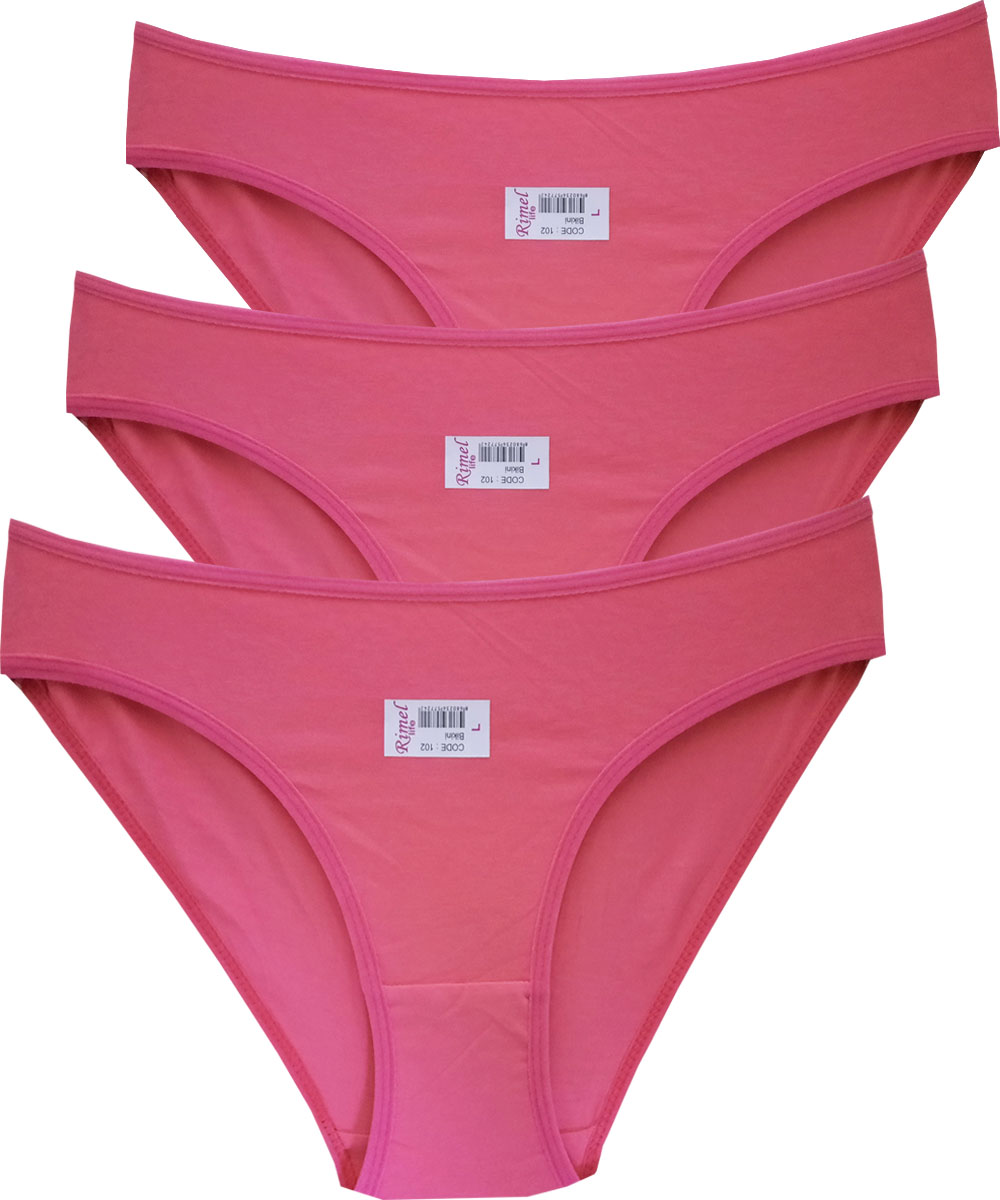 Rimel Life 12\'li (M-L-XL) Kadın Bikini Külot